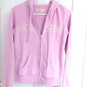 Hollister Women’s zip up hoody jacket size XS.